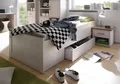 Begabino Jugendbett Luca, Stauraumbett, Landhaus Design, 90x200cm TOPSELLER, Kinderbett, Einzelbett, inklusive Schubkasten, Bett