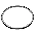 vhbw Deckeldichtung kompatibel mit Vorwerk Thermomix TM31 Küchenmaschine - Dichtungsring, Schwarz/Transparent
