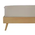 Schiesser Spannbettlaken Flexi - 95/5-150 x 200 cm - Helltaupe