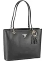 GUESS Women Noelle Noel Tragetasche Bag, Schwarz