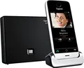 Gigaset SL910 Telefon - Schnurlostelefon / Mobilteil - mit Farbdisplay / Design Telefon / schnurloses Telefon - Freisprechen - schwarz