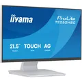 iiyama ProLite T2252MSC-W2AG, LED-Monitor, 54,6 cm (21,5 Zoll), weiß (matt)