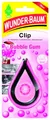 Wunderbaum® Lufterfrischer Clip Bubble Gum