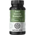 NATURE LOVE® DAO Enzym Komplex – mit Vitamin B6 – aus Erbsensprossenpulver – vegan