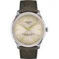 Tissot T-Classic Chemin Des Tourelles Powermatic 80 T139.407.16.261.00 - elfenbein,grün - 42mm