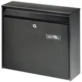 Burg Wächter Briefkasten MAIL 5877 E, inkl. 2 Schlüssel schwarz