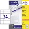 Avery Zweckform Universaletikett Maße: 64,6 X 33,8 Mm (b X H) Werkstoff: Papier