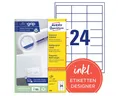 Avery Zweckform Etiketten Zweckform, Labels Avery 64.6