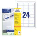 Avery Zweckform Labels Avery 64.6 x 33,8mm A4 (3658) Mehrzwecketiketten