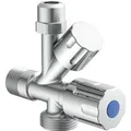 Kirchhoff GA-Eckventil 21 mm (1/2 ZollAG) x 26,4 mm (3/4 ZollAG) x 16,7 mm x 10 mm