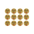 12 Thank you! Danke Sticker mit Herz Aufkleber Hochzeit Konfirmation Danksagung