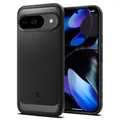 Spigen Rugged Armor Hülle für Google Pixel 9 Pro und Pixel 9 [Made for Google] -Schwarz