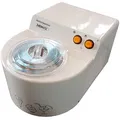Nemox Eismaschine Gelatissimo Kompressor 165 Watt Weiß