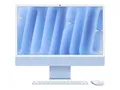 Apple iMac 24", M4 - 10 Core CPU / 10 Core GPU, 16GB RAM, 512GB SSD, blau