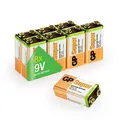 GP 8 Batterie SUPER E-Block 9,0 V