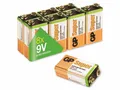 1x10 GP Super Alkaline 9V-Block 6LR61 Bulk Box 030E1604ALB8