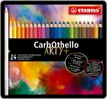 STABILO Pastellkreidestift CarbOthello ARTY+ 24er Metall Etui