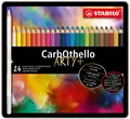 24 STABILO Pastellkreidestift CarbOthello ARTY+, 24er Etui