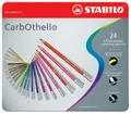 STABILO Pastellkreidestift CarbOthello, 24er Metall-Etui 24er Etui