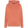 Polo Sylt Kapuzensweatshirt mit Logo in Multicolour-Optik rot XL