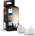 Philips hue Hue White 4.2W GU10 2er Pack LED-Reflektor Licht warmweiß