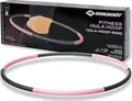SCHILDKRÖT Fitness-Hoop, 900 mm, grau/rosa Lieferung in sechs Einzelteilen, - 1 Stück (960234)