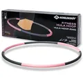 Schildkröt Fitness-Hoop, Hula-Hoop Ring, 90cm Durchmesser, 0,8kg, Grau-Rosa, in 4-Farb Karton, 960234