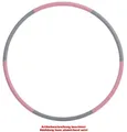 SCHILDKRÖT Fitness-Hoop, 900 mm, grau/rosa