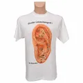 Kurzarm T-Shirt Ohrakupunktur, Anatomie Lernhilfe, Med. Lernmittel, Gr. XXL