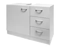 Casaria Waschbeckenunterschrank Neapel mit Schubladen 63cm Breit Waschbecken Unterschrank Badezimmer Stehend