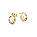 PANDORA ESSENCE Ohrstecker Perle vergoldet 263295C01