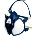 3M Atemschutzmaske Halbmaske 4251+, A1P2 R D, wiederverwendbar, mit Ventil