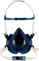 3M Nitril-Handschuhe Halbmaske 4251+BC1 blau/weiß
