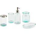 Badaccessoires Set 5-teilig Amarga Glas Grün