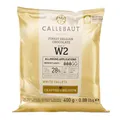 Receipe No. W2  Kuvertüre Callets, Weiße Schokolade, 28% Kakao, 400g  1er Pack