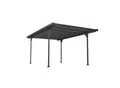 Palram Carport Verona 5000 inkl. Regenrinnen und Befestigungskit