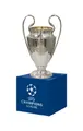 UEFA Pokalreplika CL 45 mm Auf Holzpodest, silber, UEFA-CL-45-HP,