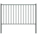 HEK -Panel mit Posts 1,7x0,75 m Pulver -bewegtem Stahl -An