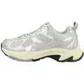 ARKK Copenhagen Forma Runner Unisex Erwachsene Sneaker Turnschuhe, Sportschuhe, Freizeitschuhe, Halbschuhe, Schnürschuhe silberfarben 45 EU