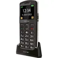 BEAFON Handy SL260 schwarz-silber