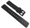 Casio Ersatzband Uhrenarmband Resin Band 16mm schwarz AQ-22 AQ-23 AQ-38 MW-57