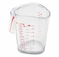 Leifheit Messbecher Comfortline Rot, Kunststoff, tropffreier Ausguss