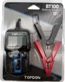 Autobatterie Tester TOPDON BT100-A, BatterieTester KFZ 12V mit 100-2000 CCA Batterietest Kurbeltest Ladesystem Test für Auto ATV SUV PKW-LKW Boot, Schwarz