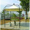 Pavillon Modena 6-eckig mit Dach ecru D:320cm