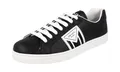 Prada Herren Schwarz Leder Sneaker 4E3544 42 EU/UK 8