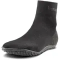 Leguano CLASSIC Barfußschuh, Bequemschuh, Komfortschuh, Flats, Schlupfboots mit dehnbarem Schaft schwarz S (38/39)