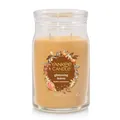 YANKEE CANDLE Große Signature Kerze GLISTENING LEAVES 567 g Duftkerze