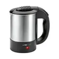 Reise-Wasserkocher WKR 3624 - edelstahl/schwarz, 0,5 Liter