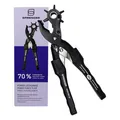 Sprenger Power Lochzange Leder – Profi Revolverzange Gürtellochzange 2–4,5 mm