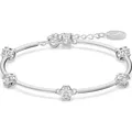 Swarovski-CONSTELLA:ARMREIF CRY/RHS M 5641680 17-20 cm